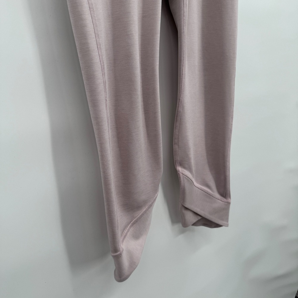 Nike Dri-Fit Women's M Capri Yoga Pants‎ Taupe Crossover Waist Stretch Athletic - Picture 6 of 9